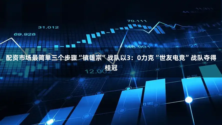 配资市场最简单三个步骤“镇雄宗”战队以3：0力克“世友电竞”战队夺得桂冠