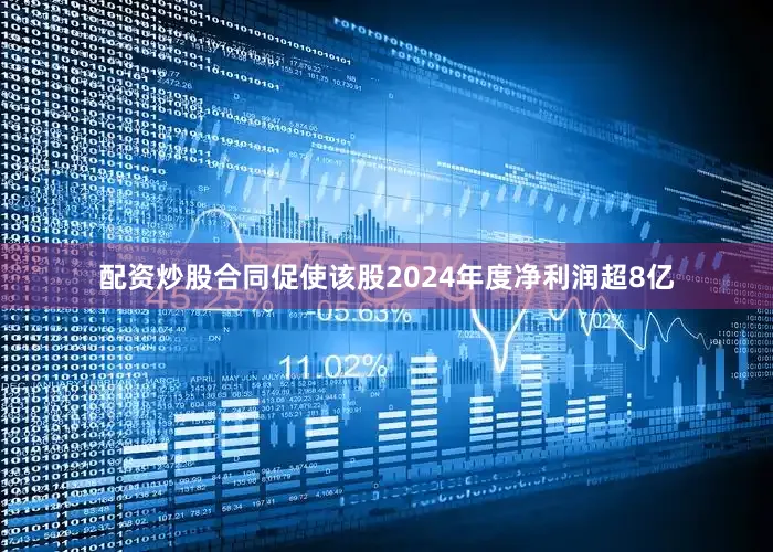 配资炒股合同促使该股2024年度净利润超8亿