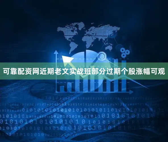 可靠配资网近期老文实战班部分过期个股涨幅可观